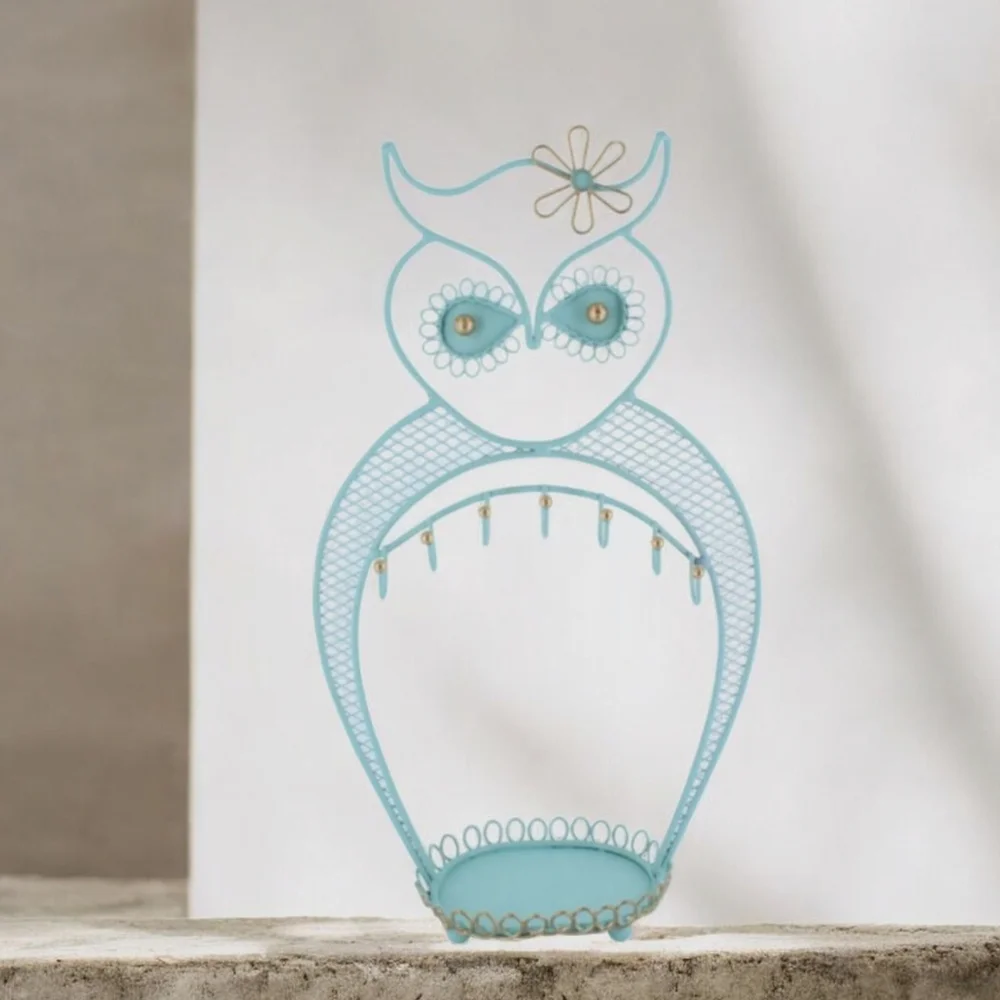 Blue Owl Jewelry Holder